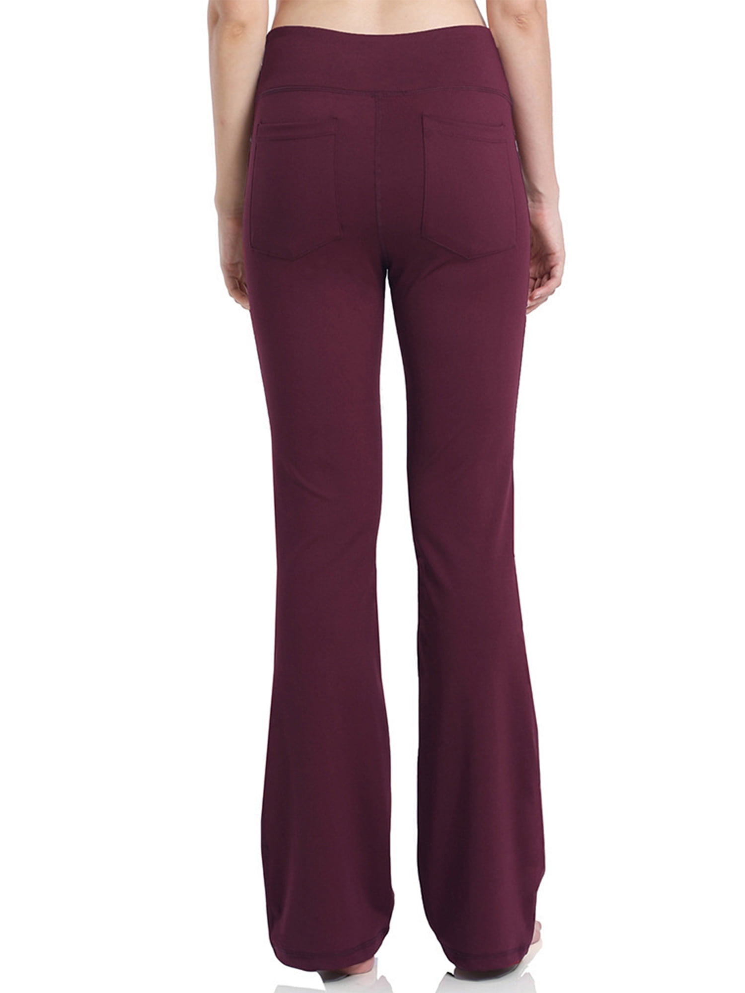 Women's Bootcut Yoga Pants with Pockets 