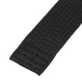 thumbnail image 4 of Uxcell Polyester Taekwondo Colored Ranking Belt For Practitioners Black 1.57"x6.5', 4 of 5