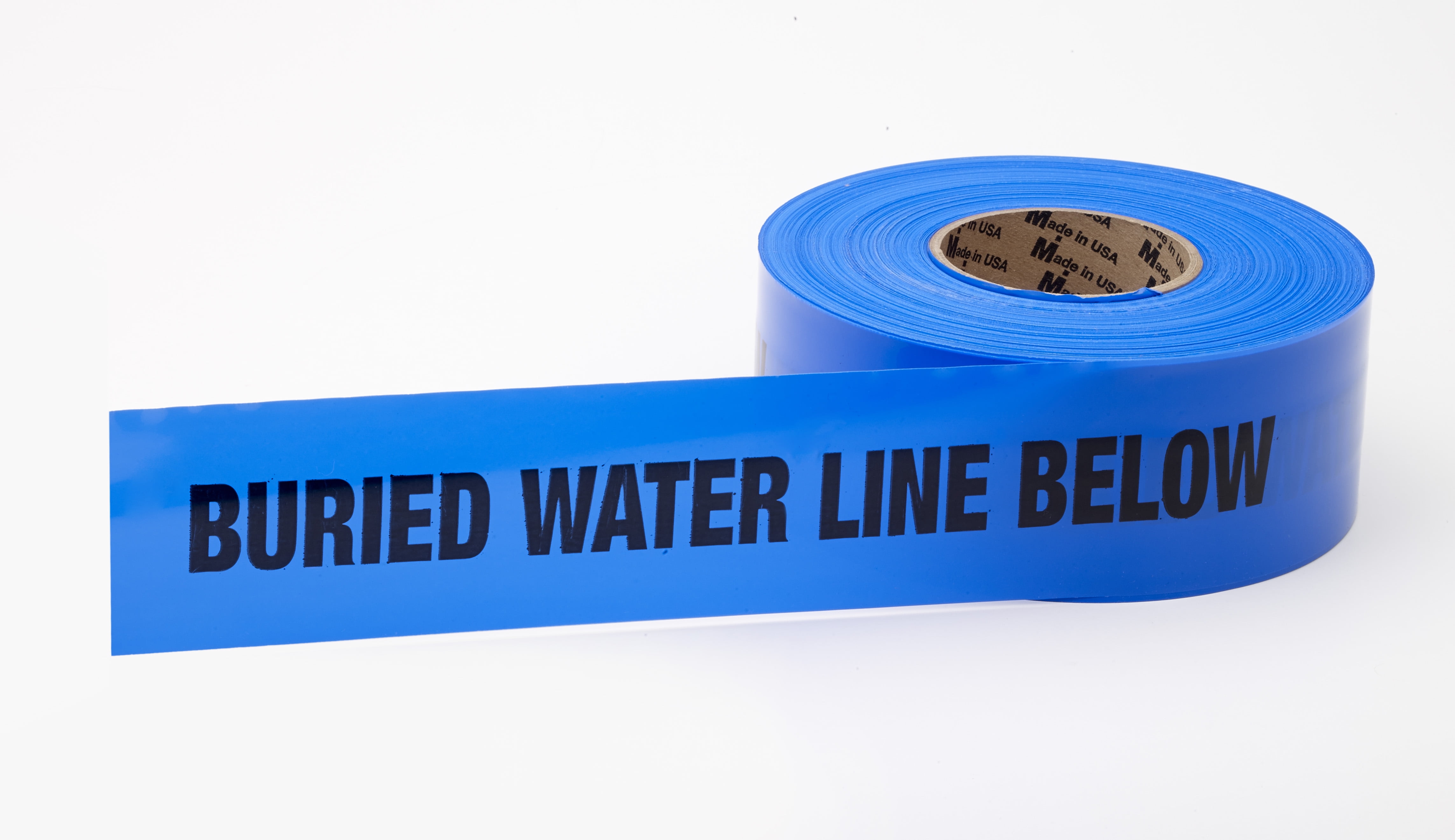 Polyethylene Non Detectable Underground Water Line Marking Tape, 4.5