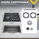 thumbnail image 4 of Parrilla Gas Cristal Templado Gutstark Home Estufillas Hogar 4 Quemadores, 4 of 9