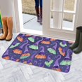 thumbnail image 5 of Happy Halloween Doormat,Durable Absorbent Mat 17x30 Inch Ghost Boo Spooky Floor Mats for Room Winter Laundry, 5 of 6