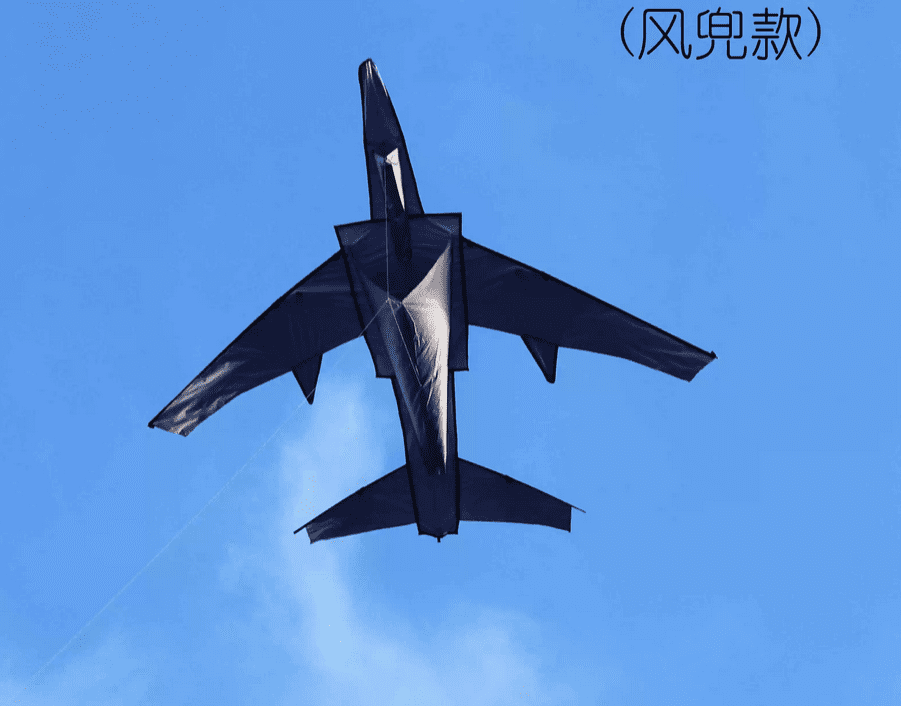 2.8M Kites Professional Giant Kites for Adults fighter bomber  Kite