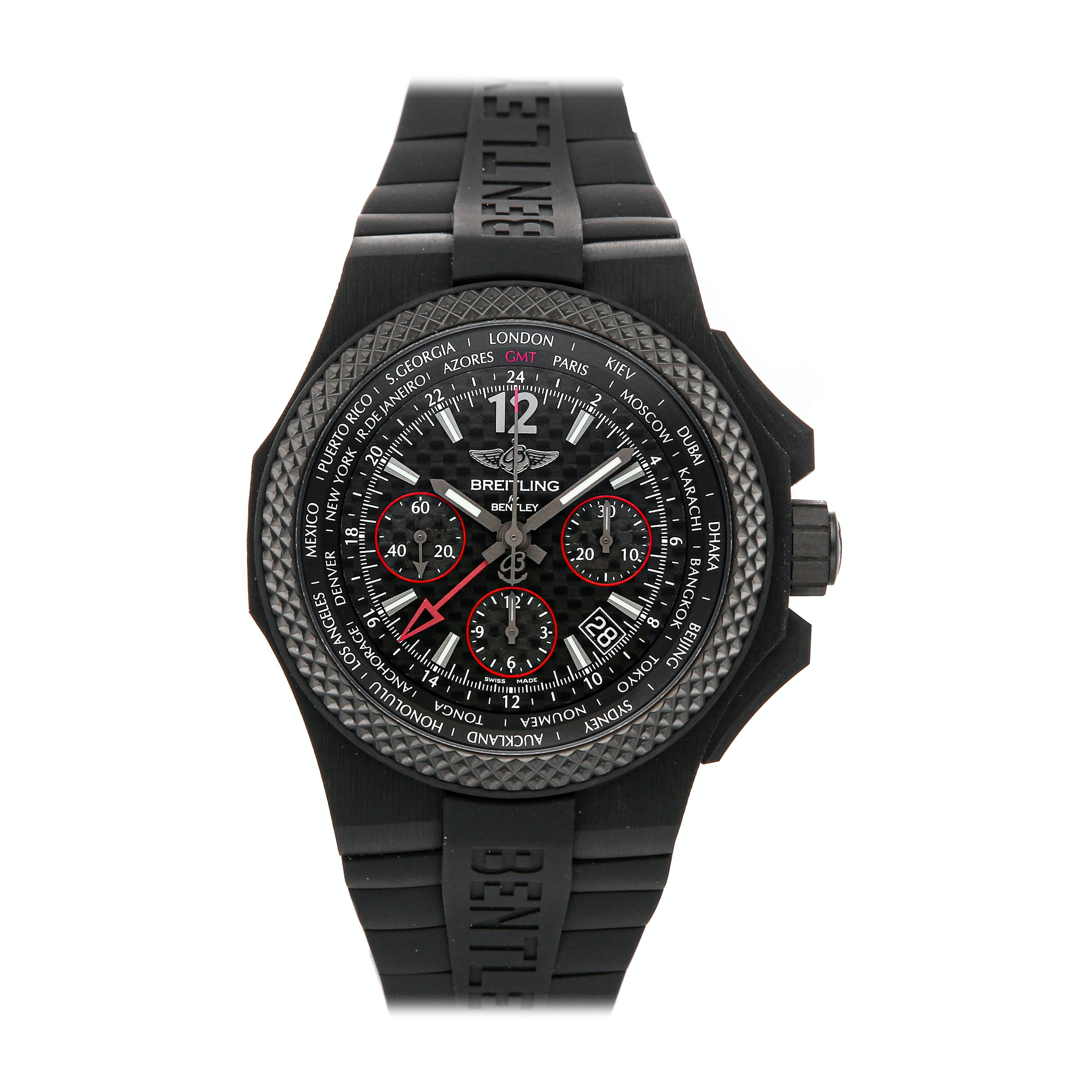 Breitling - Pre-Owned Breitling Bentley GMT B04 Limited Edition NB0434E5/BE94 Watch (Majority of 