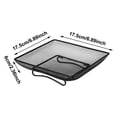 thumbnail image 2 of Square Metal Mesh Bird Feeder Tray Ground Platform Feeding Station Outdoor Wildlife Feeding Bowl Dish for Wild Birds Chickens Garden Yard Patio Window Sill, 2 of 6