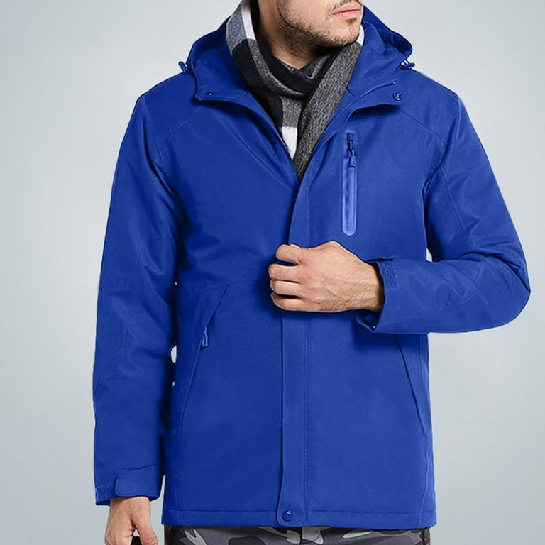 Electric blue sale winter coat