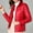 Red, variant on Women's Short Thin And Thick Korean White Down Padded Jacket Winter Coat plus Size Women Spire by Womens Coats Dire Jacket Lay D down Mid Olive Hoodie Women Jean Jacket Girls Winter Jacket Women Woman