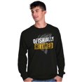 thumbnail image 5 of Officially Retired Fishermen Pun Long Sleeve TShirt Men Women Brisco Brands S, 5 of 6