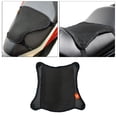 thumbnail image 3 of Cojín de asiento de motocicleta transpirable y resistente al sol, doble capa, L Doble capa L, 3 of 9