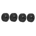 thumbnail image 3 of Pneus de Roue Rc 4PCS 1/10 Rc avec Roue Plate en Caoutchouc Plastique d'Aileron de Moyeu pour les Pièces de Mise à Niveau de Voiture, 3 of 8