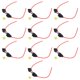 thumbnail image 1 of Juego de 10 portafusibles en línea, resistencia a la fusión, cableado fácil, portafusibles impermeable con fusible 14AWG, 20A, 1 of 5