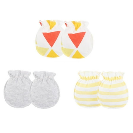 

15 Pairs Baby Infants Soft Cotton Gloves Elastic Rubber Band No Scratch Newborn Toddler Mittens