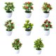 thumbnail image 2 of Planta artificial en maceta Bearachild Plástico 22 cm Multicolor, 2 of 6