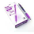 thumbnail image 2 of fafa-EnerGel Retractable Liquid Gel Rollerball, 0.7mm Medium Point, Violet Ink, Box of 12, 2 of 4