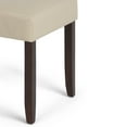 thumbnail image 6 of Simpli Home Acadian Parson Dining Chair (Set of 2) in Satin Cream, 6 of 12
