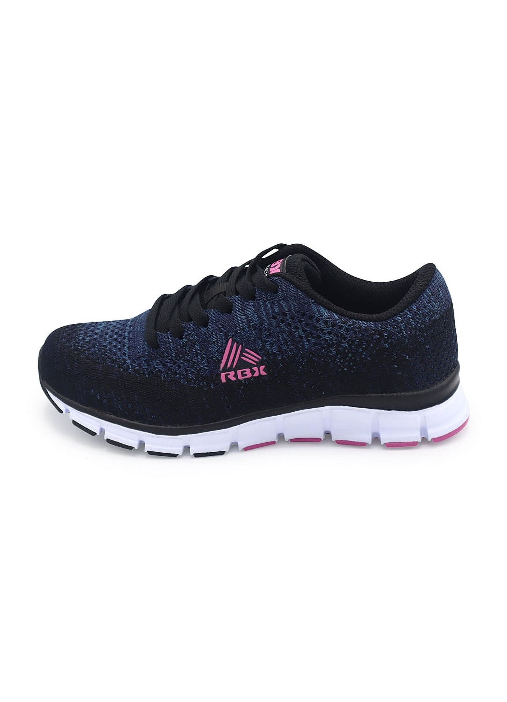 RBX Active Women's Lightweight Knit Lace Up Treaded Running Shoe