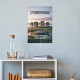 thumbnail image 4 of Inspirational Décor Stonehenge Motivational Poster Clarity Emerges from Silence Wall Art for Office Classroom Library Meditation Study Print Poster, 4 of 8