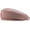 D096--pink, variant on Women Soft PU Leather French Beret Hat with Adjustable Straps Kpop Dance Military Cap