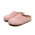 thumbnail image 5 of Women's Blain Genuine Suede Slip-On Clogs with + Memory Foam & Chic Buckle Mule - Comfortable, Non-Slip, Wide Widths Available, 5 of 6