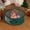 Green, variant on Christmas Wreath Storage Bag with Clear Window,26 Inches, Dustproof, Moisture-Proof, Hanging Design, Reinforced Handle for Holiday Xmas