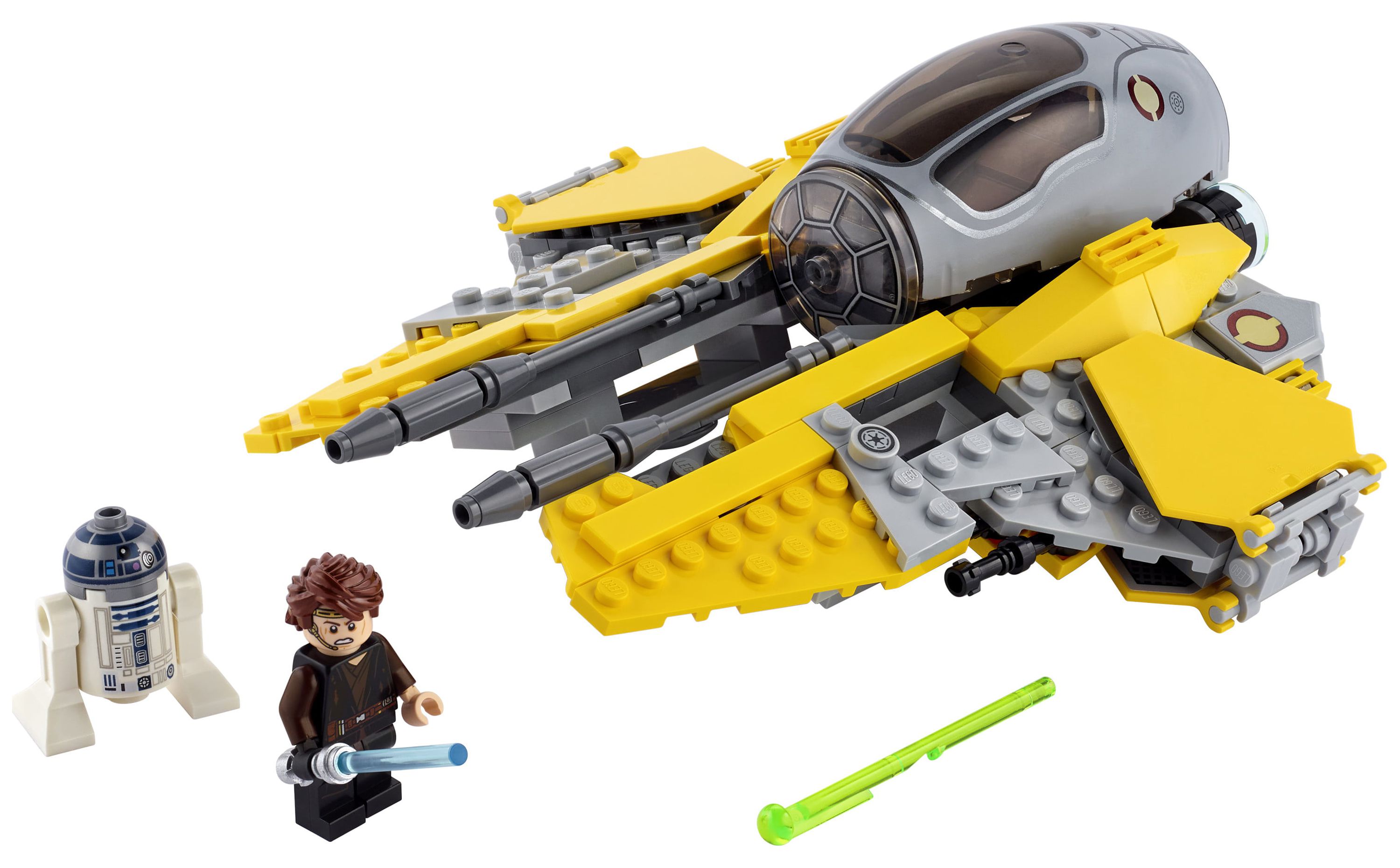 LEGO Star Wars: Revenge of the Sith Anakin’s Jedi Interceptor 75281 Anakin Skywalker Building Toy (248 Pieces) - image 3 of 8