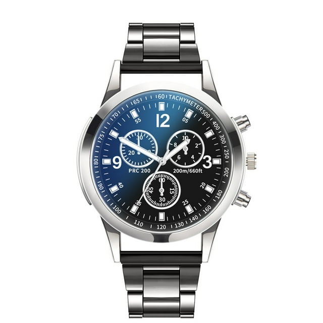 Reloj de cuarzo para hombre, relojes para hombre, reloj de cuarzo, esfera de acero inoxidable, reloj de pulsera informal, reloj de cuarzo