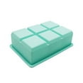 thumbnail image 6 of ievspot 6-Cell Deep Grid Ice Tray with Leak-proof Transparent Lid, Food-grade and Reusable Wide-bottom Ice Maker Mold for Freezer, 6 of 8