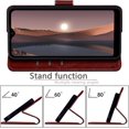 thumbnail image 5 of for Samsung Galaxy A14 4G 5G Phone case[RFID Blocking Leather],[3 Credit Card Slot] Flip Folio Book Shockproof Protector,Holder Stand Cases,Women Men for Samsung A14 Wallet Cover,Brown, 5 of 11