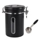 thumbnail image 1 of Bote de café 1800 ml Daixiaolindai Acero inoxidable 304 Ventilación unidireccional Negro mate, 1 of 10