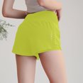 thumbnail image 4 of Lenpel Running Shorts for Women Lightweight High Waisted Quick Dry 2 in 1athletic Shorts Workout Gym Shorts, 4 of 6