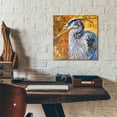 thumbnail image 5 of Epic Art 'Great Blue Heron' by St. Hilaire Elizabeth, Acrylic Glass Wall Art, 12"x12", 5 of 8