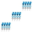 thumbnail image 3 of VONKY 4 Pcs Adaptateur de Moyeu de Roue 17mm Extension Conversion Bleu 31mm 3ensemble, 3 of 6
