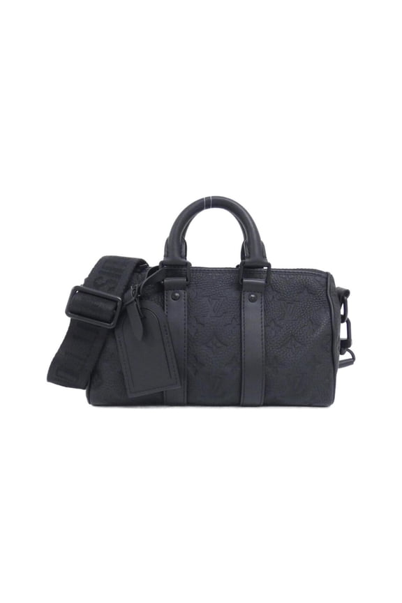 Pre-Owned Louis Vuitton Taurillon Monogram Keepall Bandoulire 25cm M20900 Boston Bag