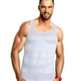 thumbnail image 4 of Men's Athletic Slimming Compression Tank Top, 4 of 7