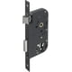 thumbnail image 1 of Cerradura de embutir de cilindro, reversible, extremos cuadrados delanteros negros, pasador de 50 mm, para puerta de entrada propicia, 1 of 4