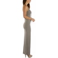 thumbnail image 3 of ToBeInStyle Women's Thin Strap Racerback V-Neck Maxi Dress, 3 of 7