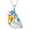 Robin, variant on DVEATR 925 Sterling Silver Amber Turquoise Birds Pendant Necklace Vintage Jewelry Gifts for Women Mother