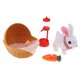 thumbnail image 4 of Lio Mini Conejo Conejo Regalo Para Niños Juguete Muñeca Colgante Colgante Decoración Sunnimix Mini Conejo Conejito eléctrico, 4 of 7