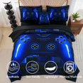thumbnail image 4 of Set de juego Bed in A Bag PERFEMET, tamaño doble, 6 piezas, azul, 4 of 7