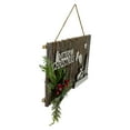 thumbnail image 2 of 16" Rustic Wooden Merry Christmas Sign Wall Decor, 2 of 3