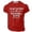 a-Red10026, variant on FINALGANG Mens Funny Quote Print Short Sleeve Crew Neck TShirt Casual Letter Graphic Tee For Daily Casual Streetwear Red S