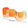 thumbnail image 3 of Miyuadkai ribbon Fall Autumn Wired Edge Ribbon Thanksgiving Wired Ribbon Maple Leaf Truck Wired Ribbon Wrapping Crafts Ribbon For Autumn Decorations party decorations C One Size, 3 of 5