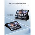 thumbnail image 3 of PU Leather Folio Case for Teclast T65 13.4" Tablet, Multi-Angle Folding Stand Protective Cover,Black, 3 of 7