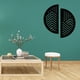 thumbnail image 5 of Creativo 3D Arte de pared de madera Rústico Arte de pared Accent Wall Decorativo Madera Granja Decoración de pared para el fondo del hogar Grano de madera negra Sunnimix escultura de arte de pared, 5 of 8