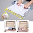 thumbnail image 1 of 12 bolsas de compresión para viajes, bolsa de almacenamiento al vacío, ahorro de espacio para mochileros, ahorro de espacio reutilizable para viajes, BLESIY bolsas de compresión de viaje, 1 of 8