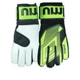 thumbnail image 4 of Youth Soccer Goalie Gloves – Green  Medium Size  Breathable Mesh  Latex Palm Grip, 4 of 5