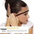 thumbnail image 4 of Phenofice 20Set Hair Extension Clips Hat Fastening for Personal Use and Professional Use Black Steel, 4 of 7