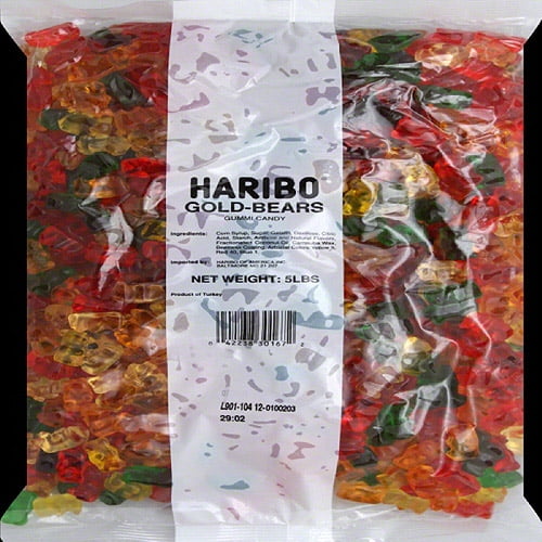 Haribo Gold-Bears Gummi Candy, 5 lbs by Haribo
