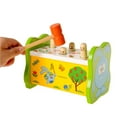 thumbnail image 3 of stanreset Kids Wooden Knock Bench with Hammer Children Knocking Bench Hammer Toy Children Learning Toy Gift, 3 of 6