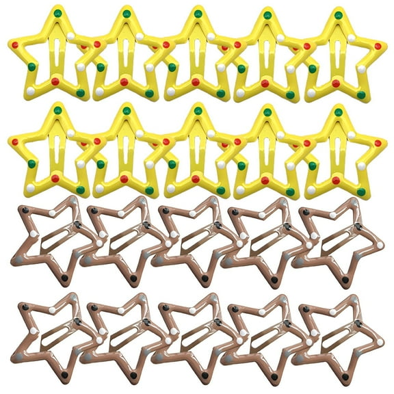 DESIGNICE 20Pcs Baby Hair Clips,1.18" Girls Hair Clips,Hair Accessories for Toddler Girls