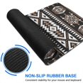 thumbnail image 6 of Long Mouse Pads for Desk,Brown Triangular Geometric Pattern Desk Mats on Top Of Desks, Desk Mouse Pad Extra Large with 3mm Non-Slip Base and Stitched Edge for Gaming,Office,Work,Home 35.4"x15.7", 6 of 6